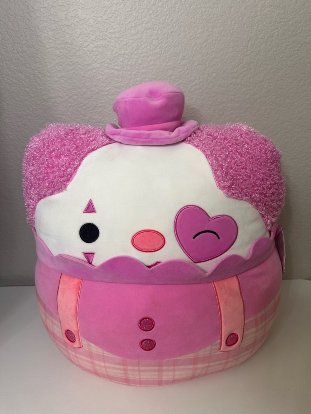 Large Squishmallows Cupid the Clown plush toy New with Tags